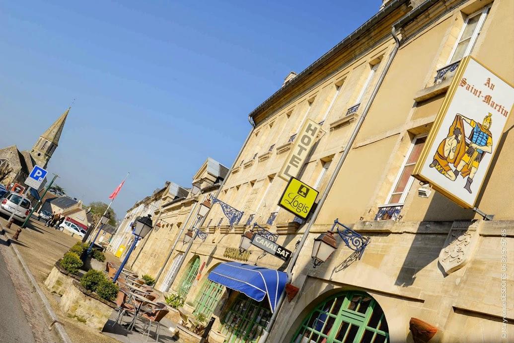 Hostellerie Saint Martin Creully sur Seulles Exterior foto